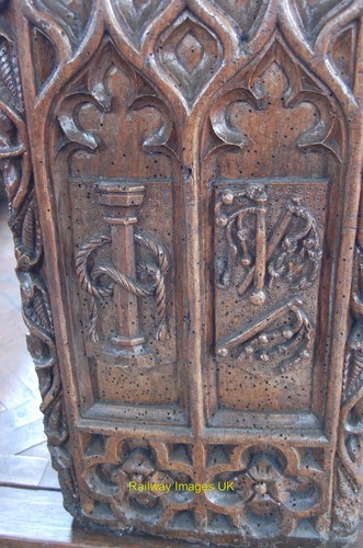 Photo church 6x4 carved - 6x4, pew