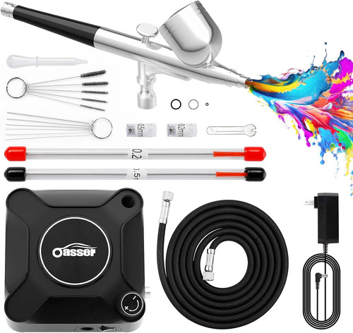 Oasser airbrush compressor kit - oasser,