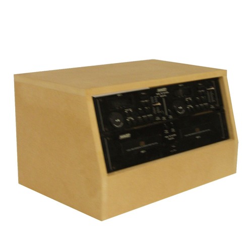 Inch angled desktop rack - 19,