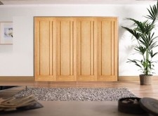 Oak internal bifold doors