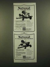 1988 National 84" Triplex Reel Mower and 76" Heavy Duty Triplex Reel Mower Ad