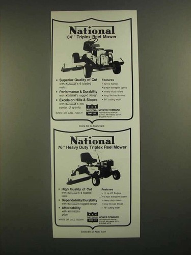 1988 national triplex - 84", reel