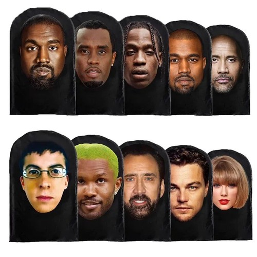 Printed full face - face, mesh