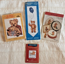 Teddy Bear Cross Stitch Kits