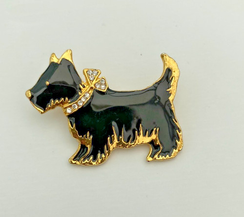 Vintage gold tone black - tone,