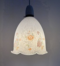 Vintage Art Deco Glass Light