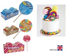 Giant Candy Lollies 11cm - Baby Shower Birthday Party Filler Gift UK
