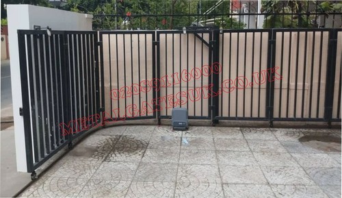 Sliding gate around the - gate,