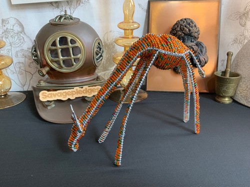 Handmade african beaded wire - african,