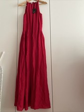 Massimo Dutti Red Dress New - size EU 36 - UK 10 