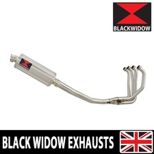 ZX7R ZX7-R Full Exhaust System Oval Stainless Silencer End Can 300SS