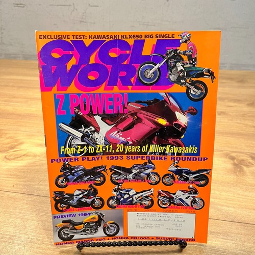 Cycle world magazine april - cycle,