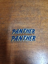 2 x Classic Panther Motorcycle Badge Emblem Logo Tank Motorbike