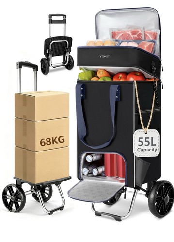 Ytonet foldable shopping - ytonet, cart