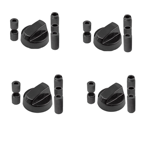 Universal control knobs - universal, black