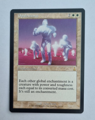 Mtg opalescense urza s - mtg, opalescense,