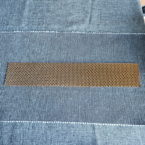 Vintage expanded metal - metal, vent