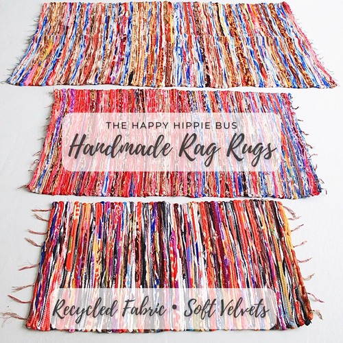 Chindi rag rug - rag, recycled