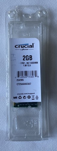 Crucial 2gb ddr2 667mhz - crucial,