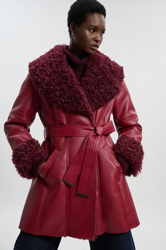 Karen millen faux fur - millen,