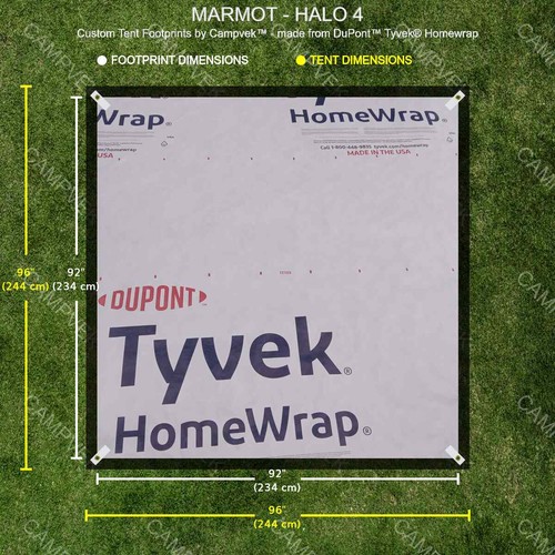 Tyvek footprint for - for, marmot