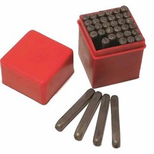 5mm Number & Letter Punch Set