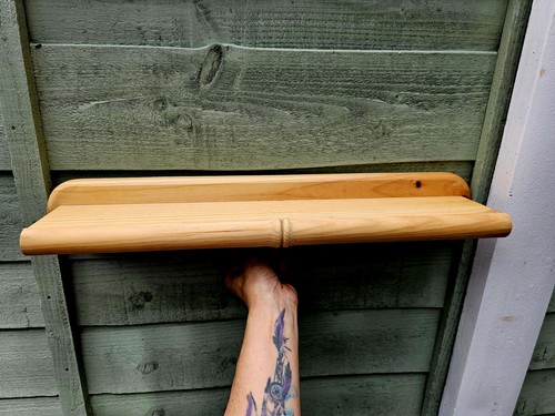 Vintage solid pine wall - vintage,