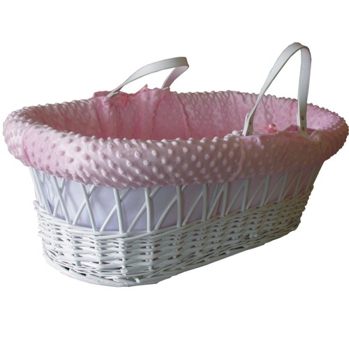 Pink dimple fleece moses - pink,