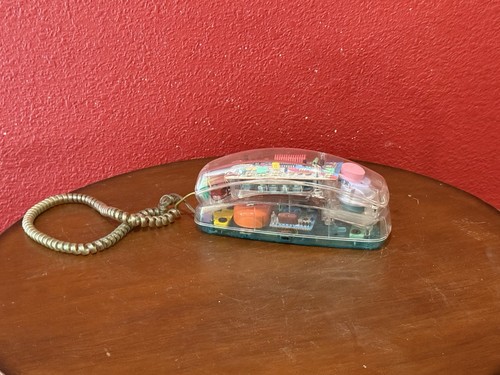 Vtg 1980s retro clear neon - vtg,