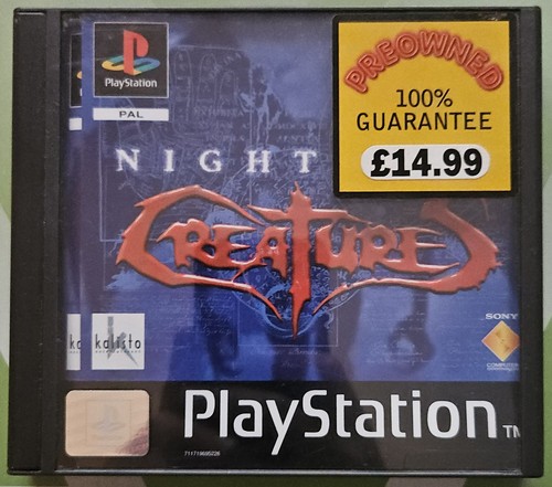 Nightmare creatures sony - nightmare,