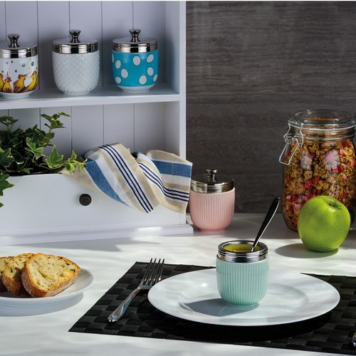 Porcelain egg coddler - porcelain,