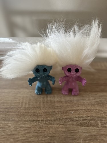 Goodluck trolls blue pink - goodluck, blue&pink