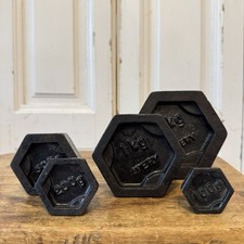Vintage Avery Cast Iron Scale Weights 100g - 2kg