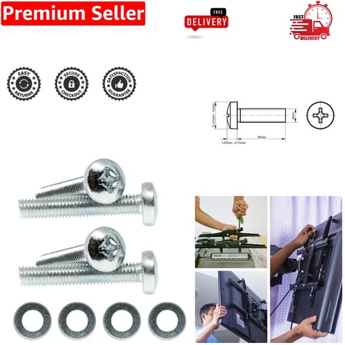 30mm mounting screws - m8, x