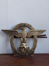 Unusual Post WW2 Fantasy “England Awake” Cast Metal Cap Badge