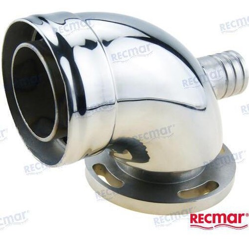 Stainless steel exhaust elbow - exhaust,