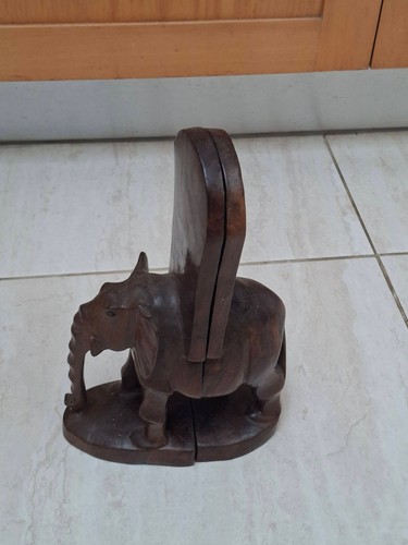 Elephant bookends mid 20th - elephant,