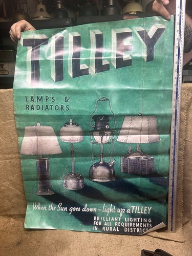 Tilley lamp poster - lamp, /