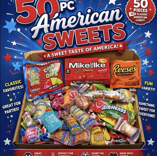 American sweets candy gift - american,
