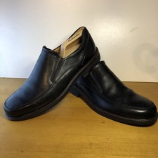 ECCO Men's Slip-on Helsinki Leather Shoes - UK Size 10.5 - leather insoles - Exc