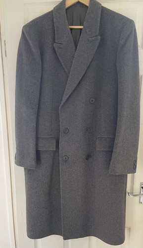 Mens wool and cashmere long - wool,