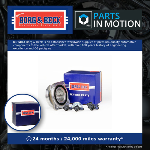 Wheel bearing kit fits bmw - kit,