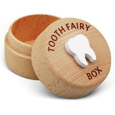 Tooth Fairy Box ,Cute 3D  Dropped Tooth Keepsake Storage Box Gift for  and2459