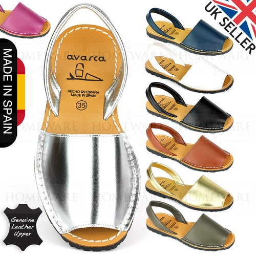 Ladies sandals leather spanish - sandals,