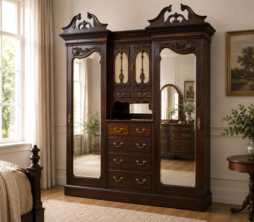 Antique victorian mahogany - victorian,