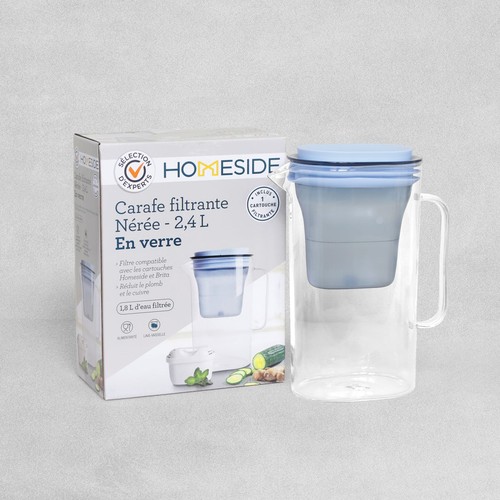 Homeside glass water filter - homeside,