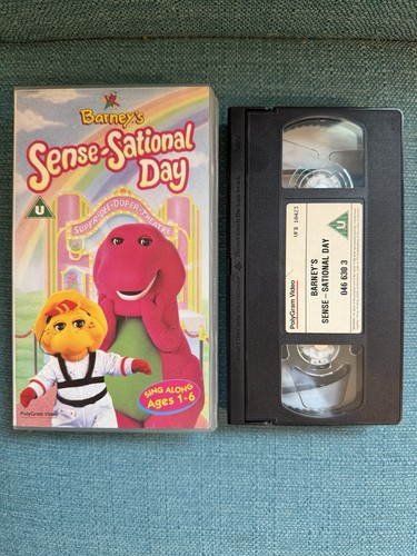 Barneys sense sational day vhs - barneys,