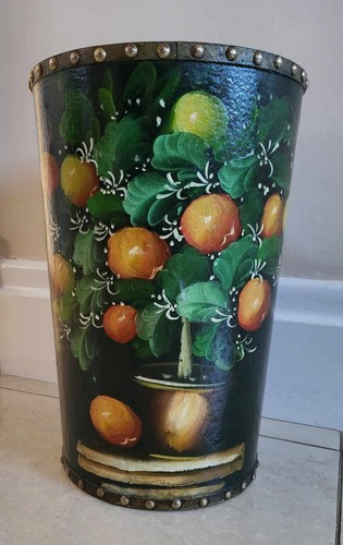 Vintage folk art tole - folk,