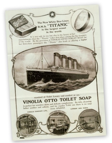 Titanic memorabilia soap - titanic,