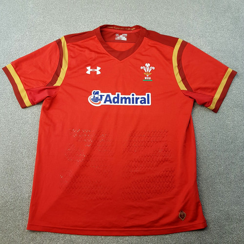 Wales rugby shirt red - shirt, xl